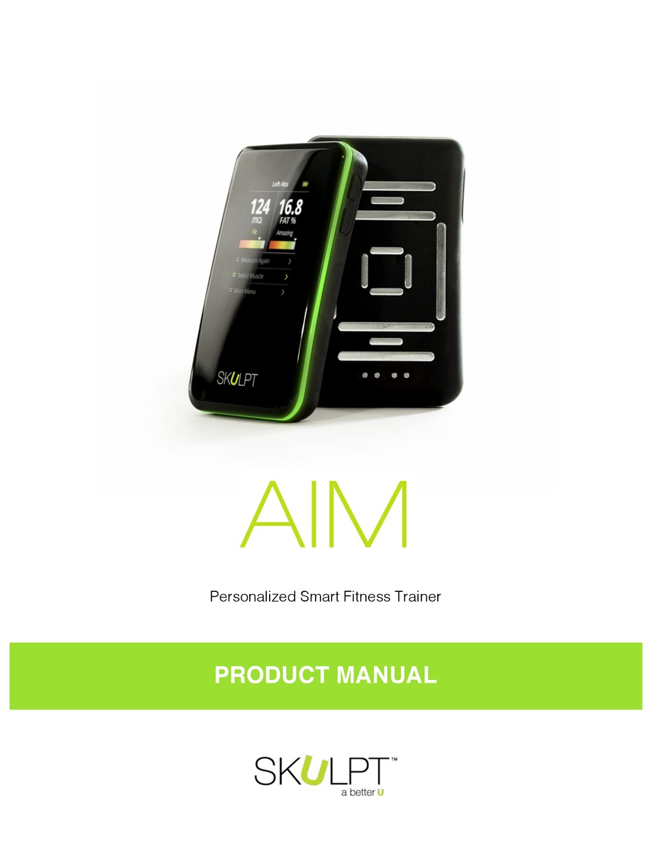 SKULPT AIM PRODUCT MANUAL Pdf Download ManualsLib