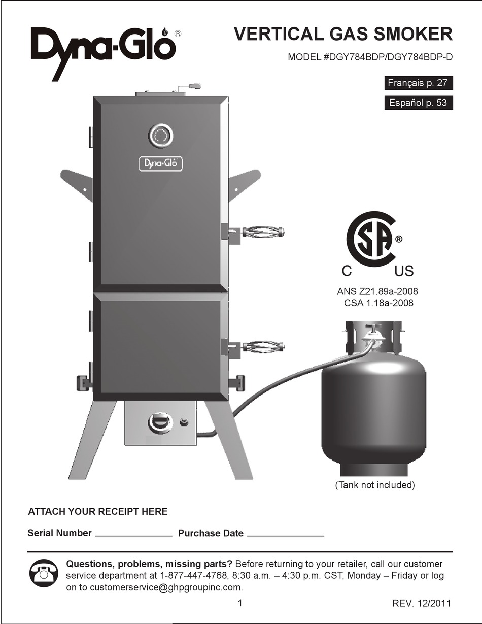 DYNAGLO DGY784BDP INSTALLATION INSTRUCTIONS MANUAL Pdf Download