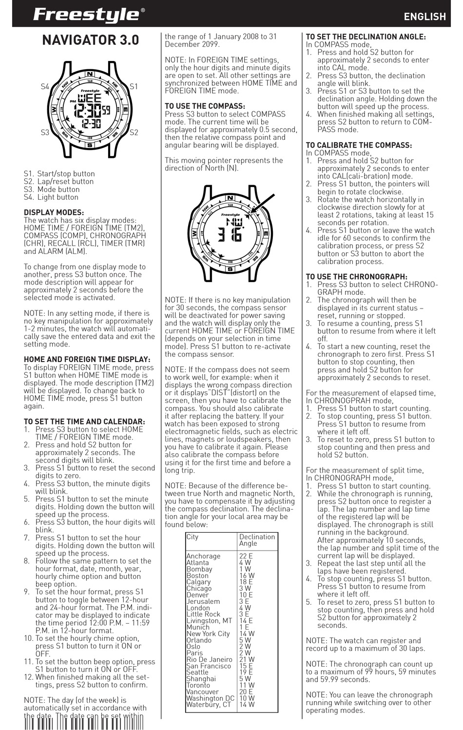 Freestyle Navigator 3 0 Instructions Manual Pdf Download Manualslib