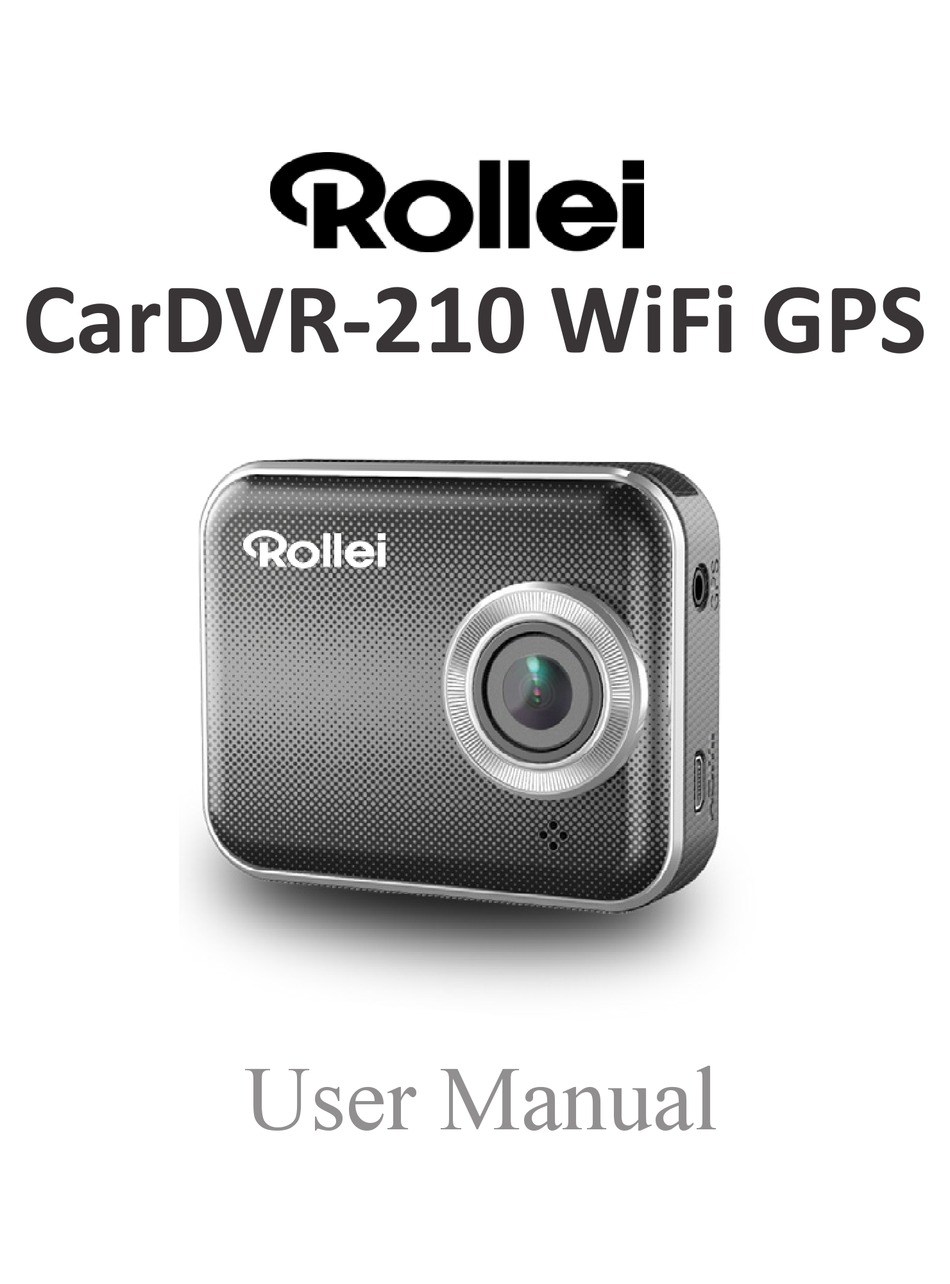 Troubleshooting Rollei CarDVR-210 User 12] ManualsLib