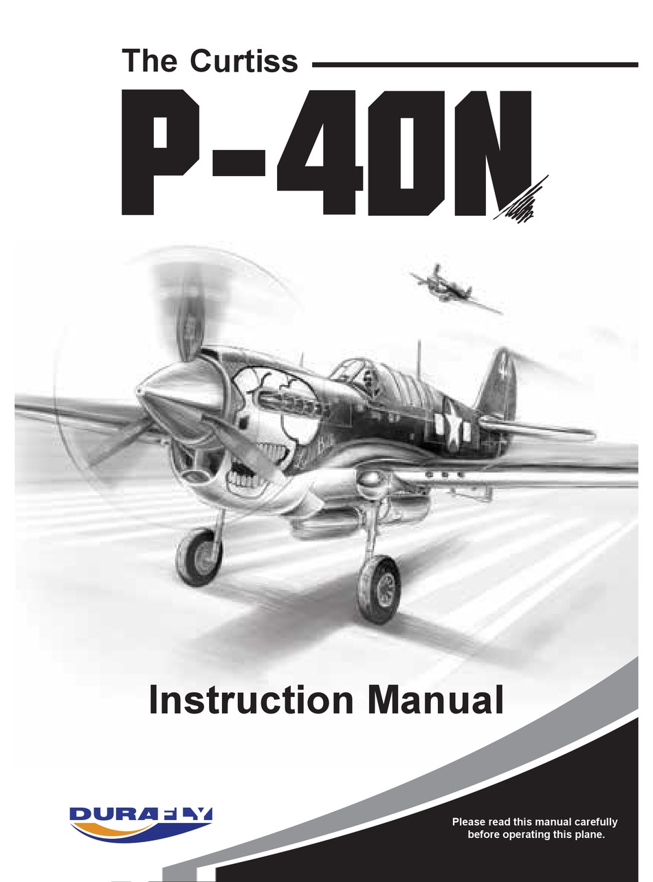 DURAFLY CURTISS P40N INSTRUCTION MANUAL Pdf Download ManualsLib
