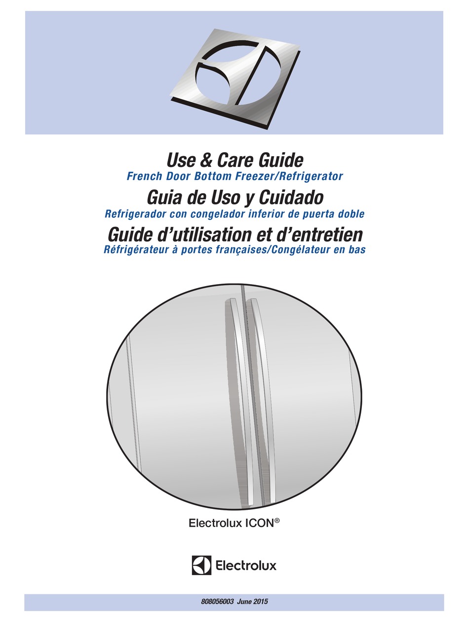 ELECTROLUX ICON SERIES USE & CARE MANUAL Pdf Download ManualsLib