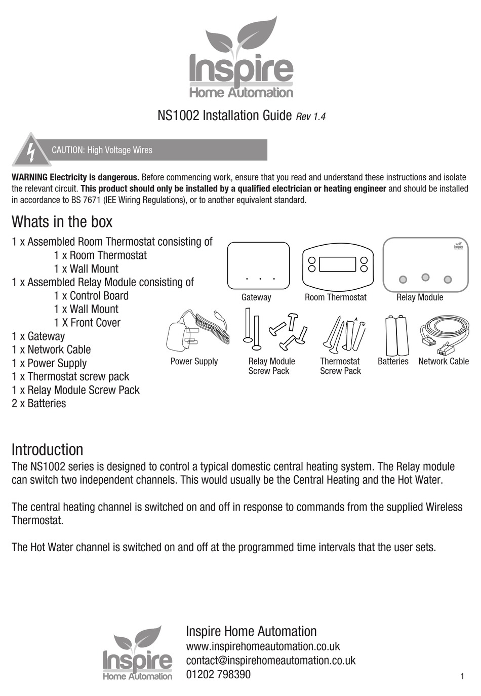 Instruction Manual Switchmaster 9001