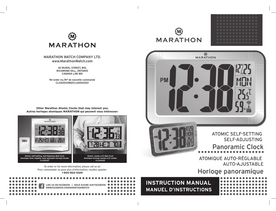 marathon watch m038 instructions