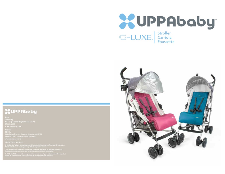 uppababy g luxe manual