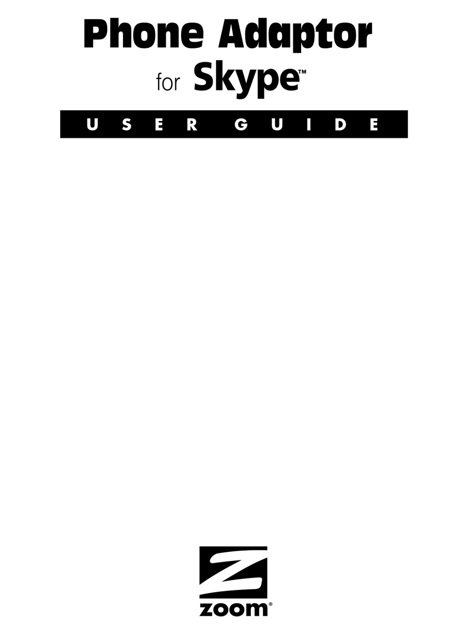 ZOOM 5900 USER MANUAL Pdf Download ManualsLib