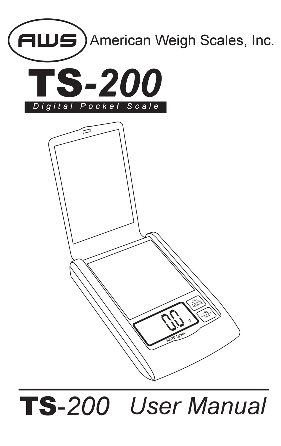 AMW TB-2610 Triple Beam Gram Scale by American Weigh Scales