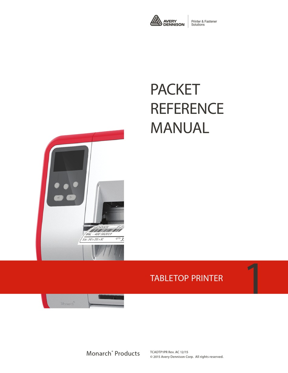 avery 1310 service manual