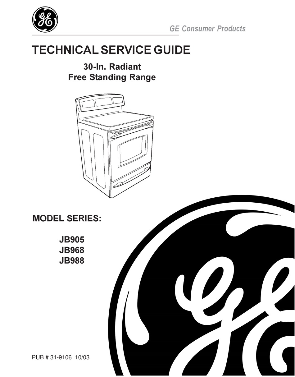 Schematics And Wiring Diagrams - GE JB905 Technical Service Manual [Page  46] | ManualsLib