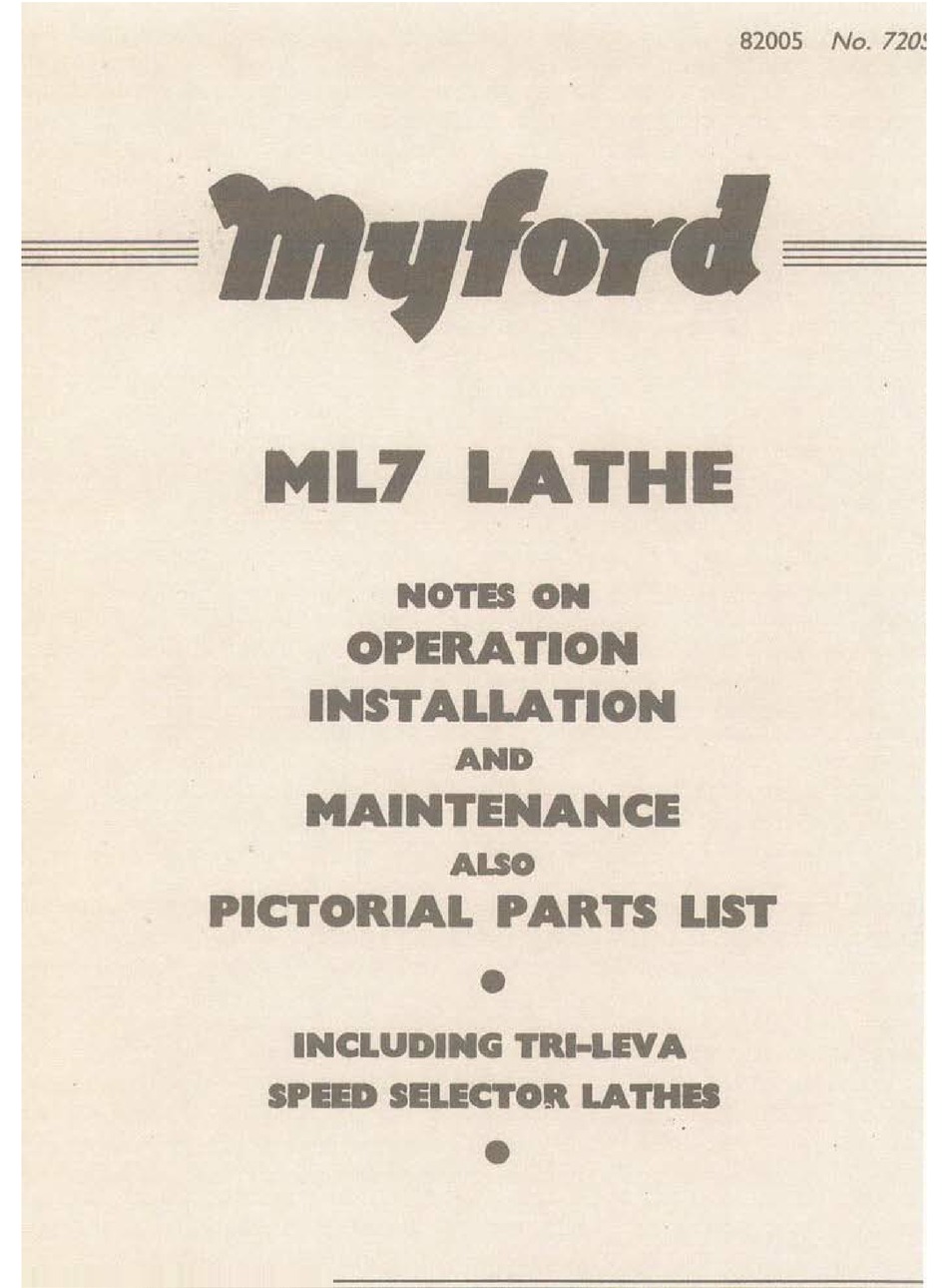 myford-ml7-operation-installation-and-maintenance-pdf-download-manualslib