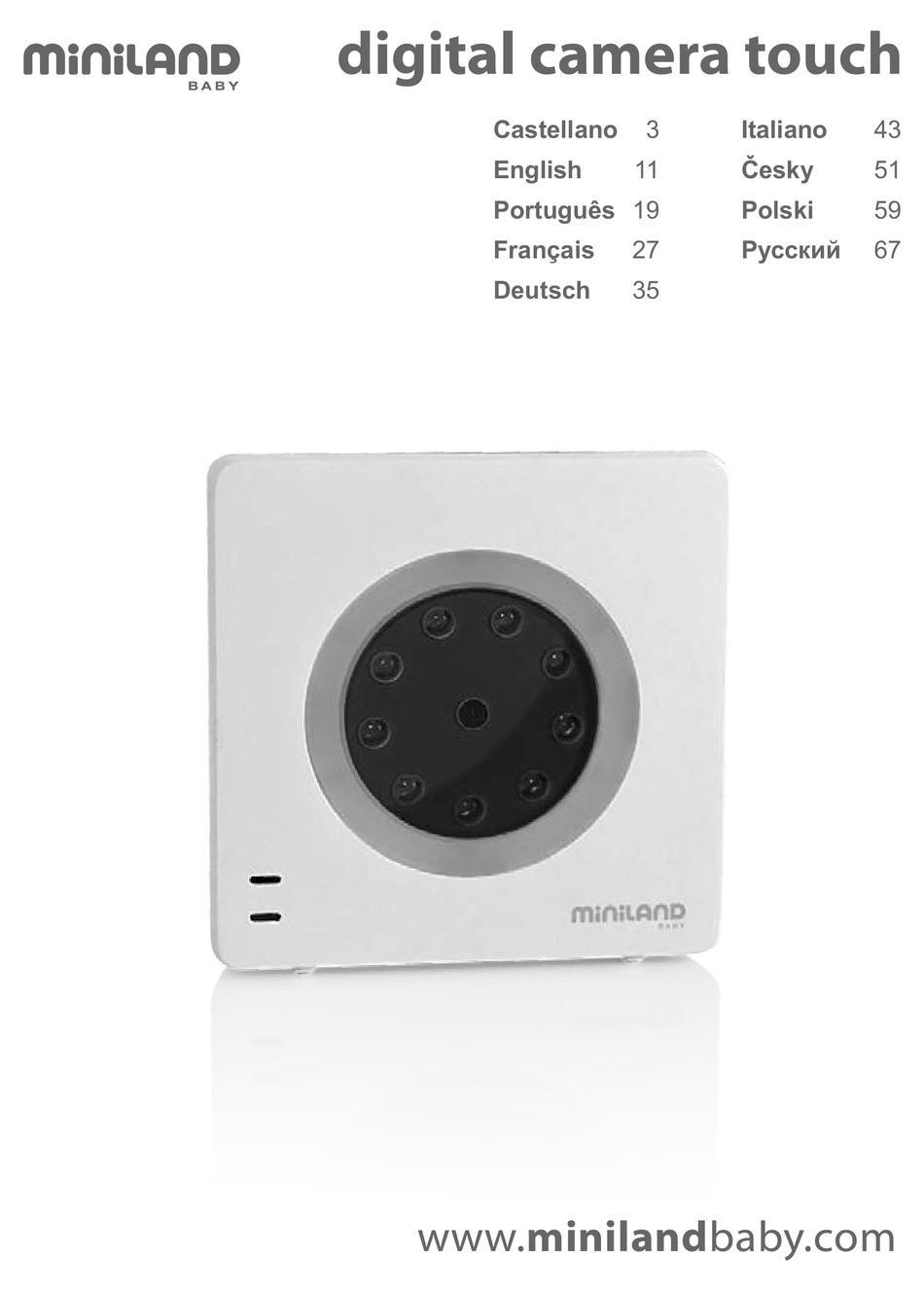 MINILAND BABY 89093 USER MANUAL Pdf Download ManualsLib
