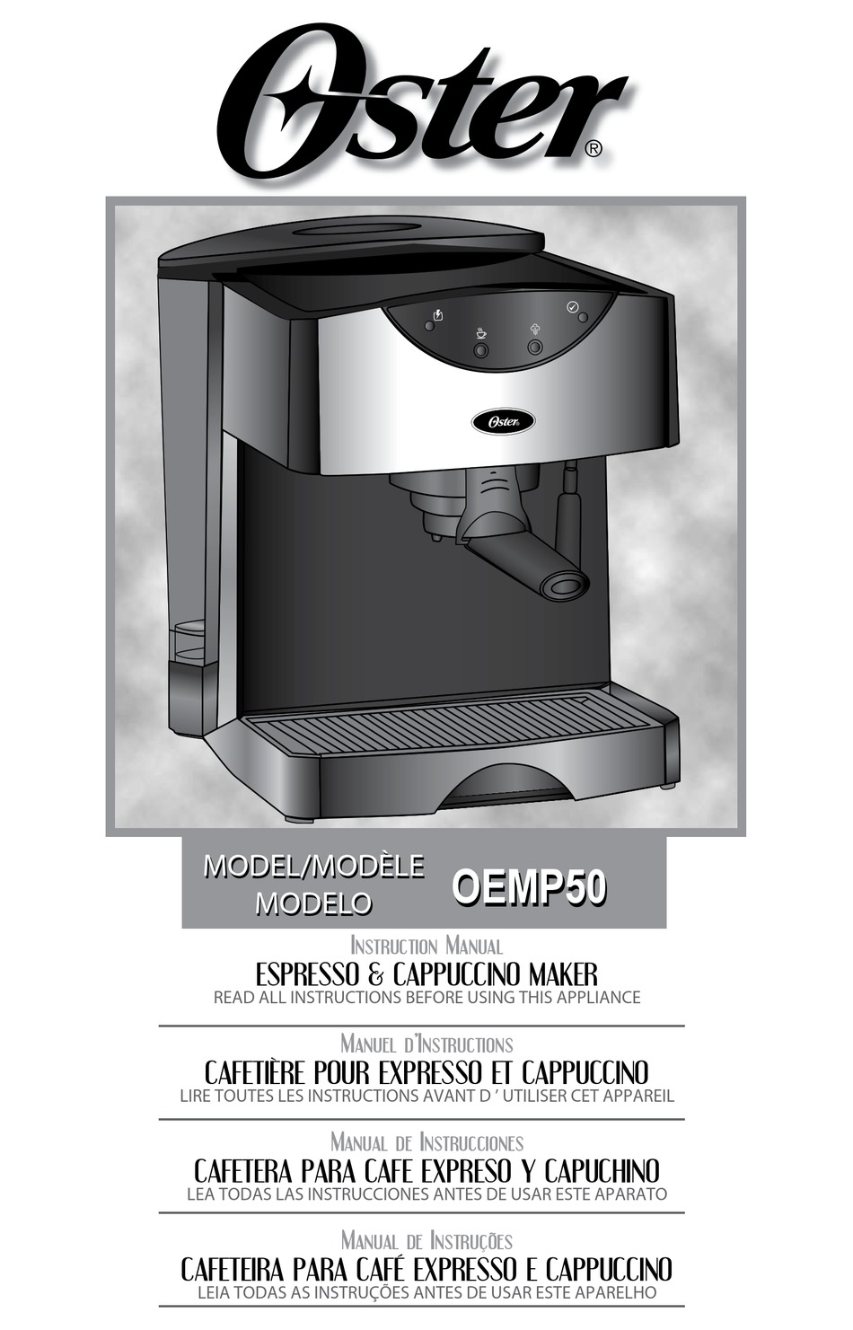 Oster Coffee Maker Manual