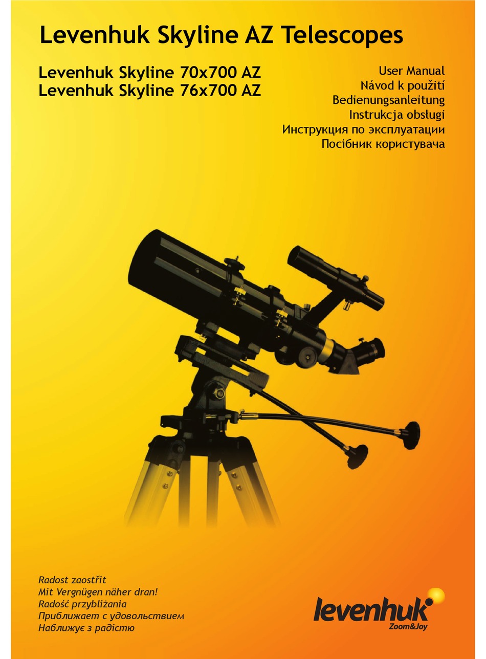 LEVENHUK SKYLINE 70?700 AZ USER MANUAL Pdf Download | ManualsLib