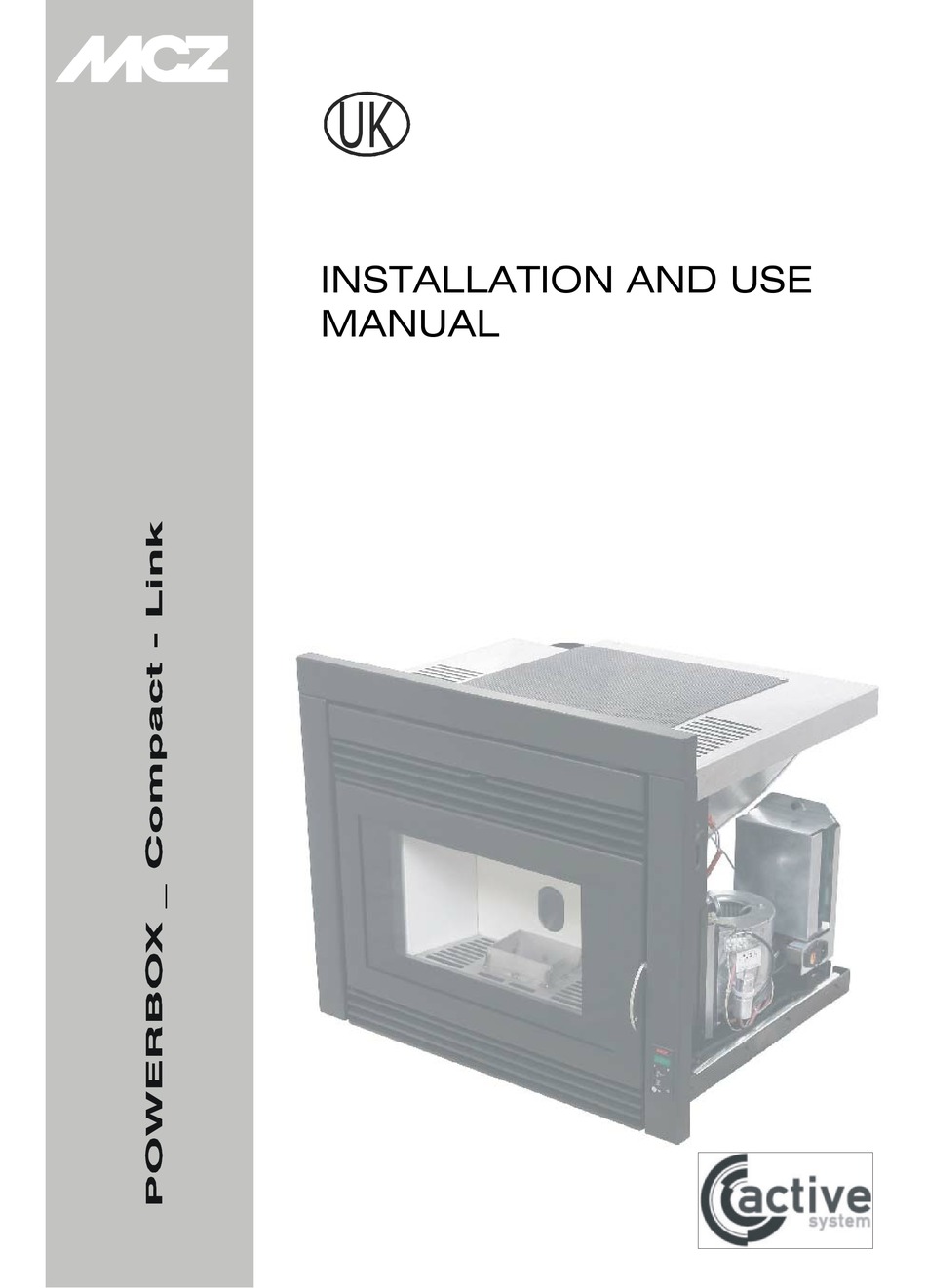MCZ POWERBOX COMPACTLINK INSTALLATION AND USE MANUAL Pdf Download