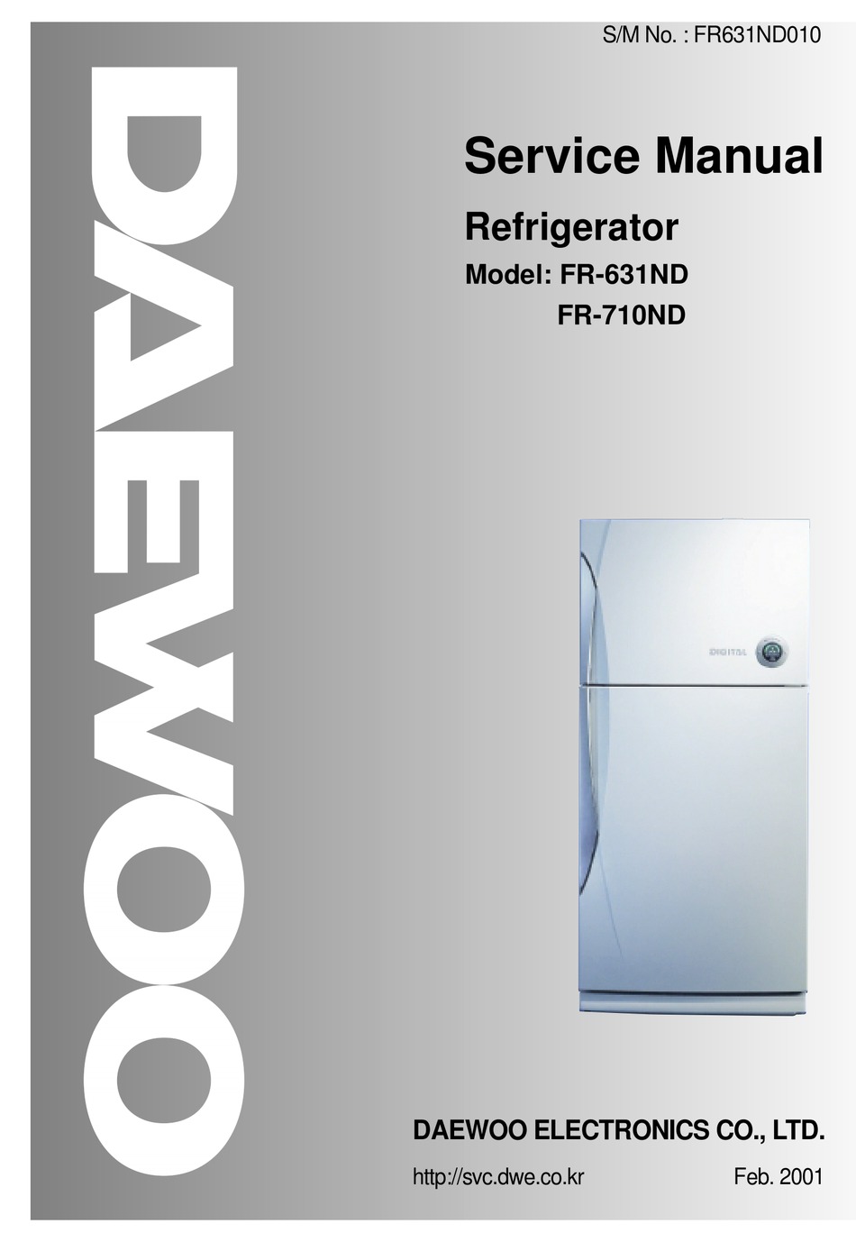 50++ Daewoo freezer and refrigerator manual information