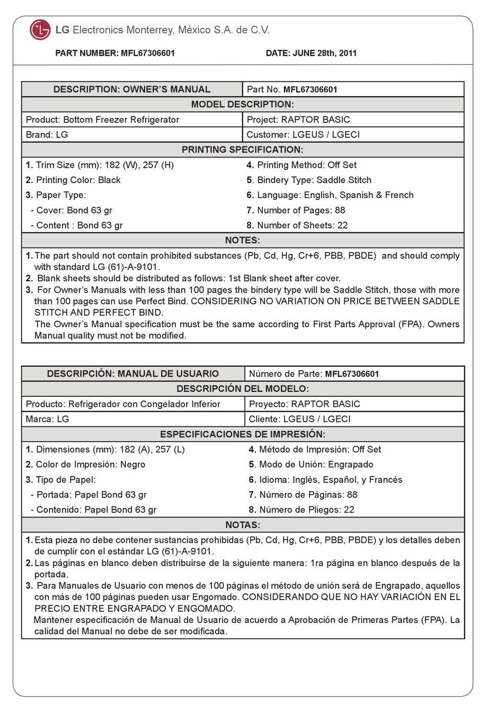 LG LFC25765ST OWNER'S MANUAL Pdf Download | ManualsLib