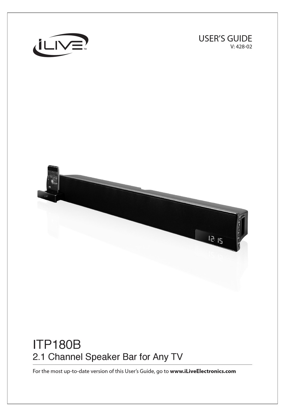 ilive sound bar itb183b