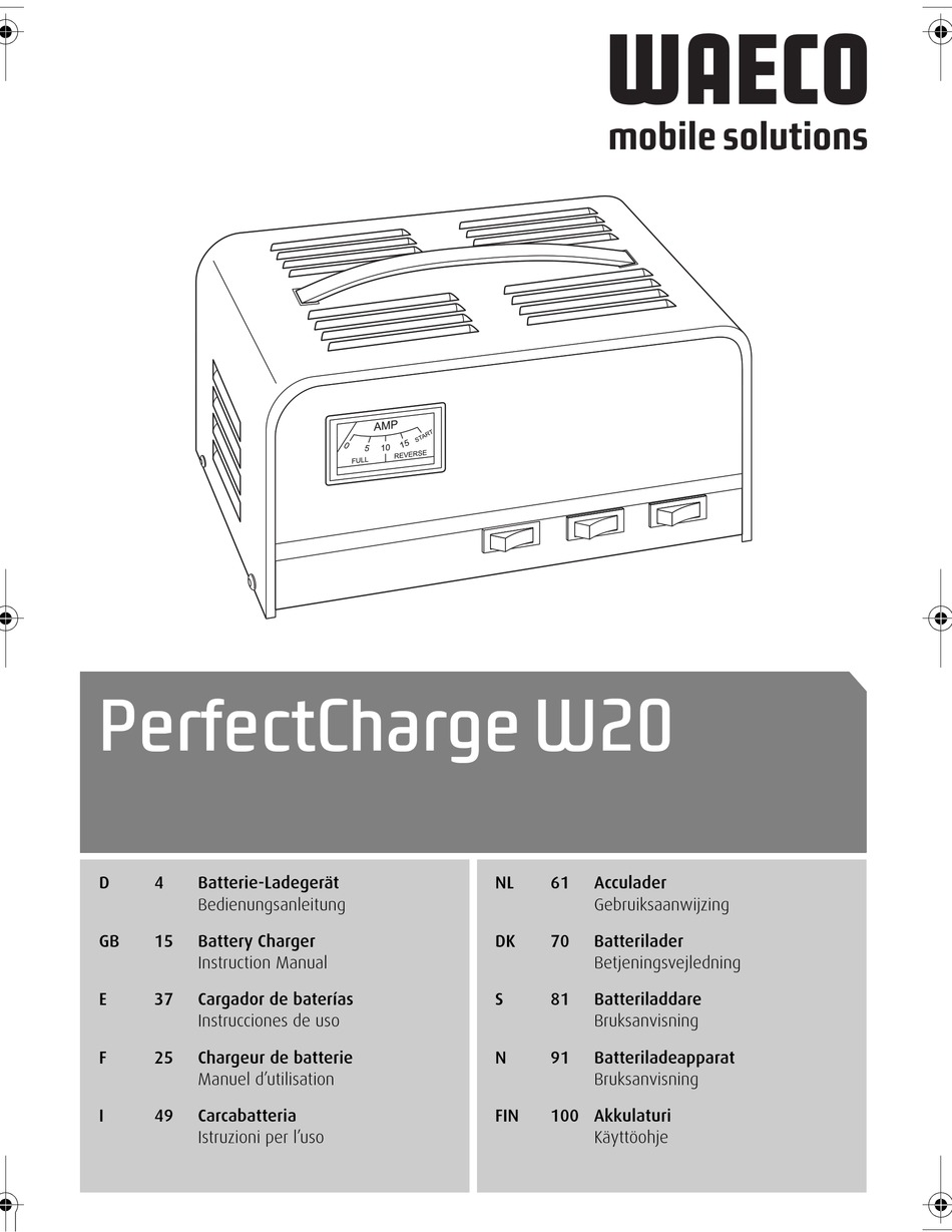 User manual Waeco PerfectCharge MCP1207 (English - 304 pages)