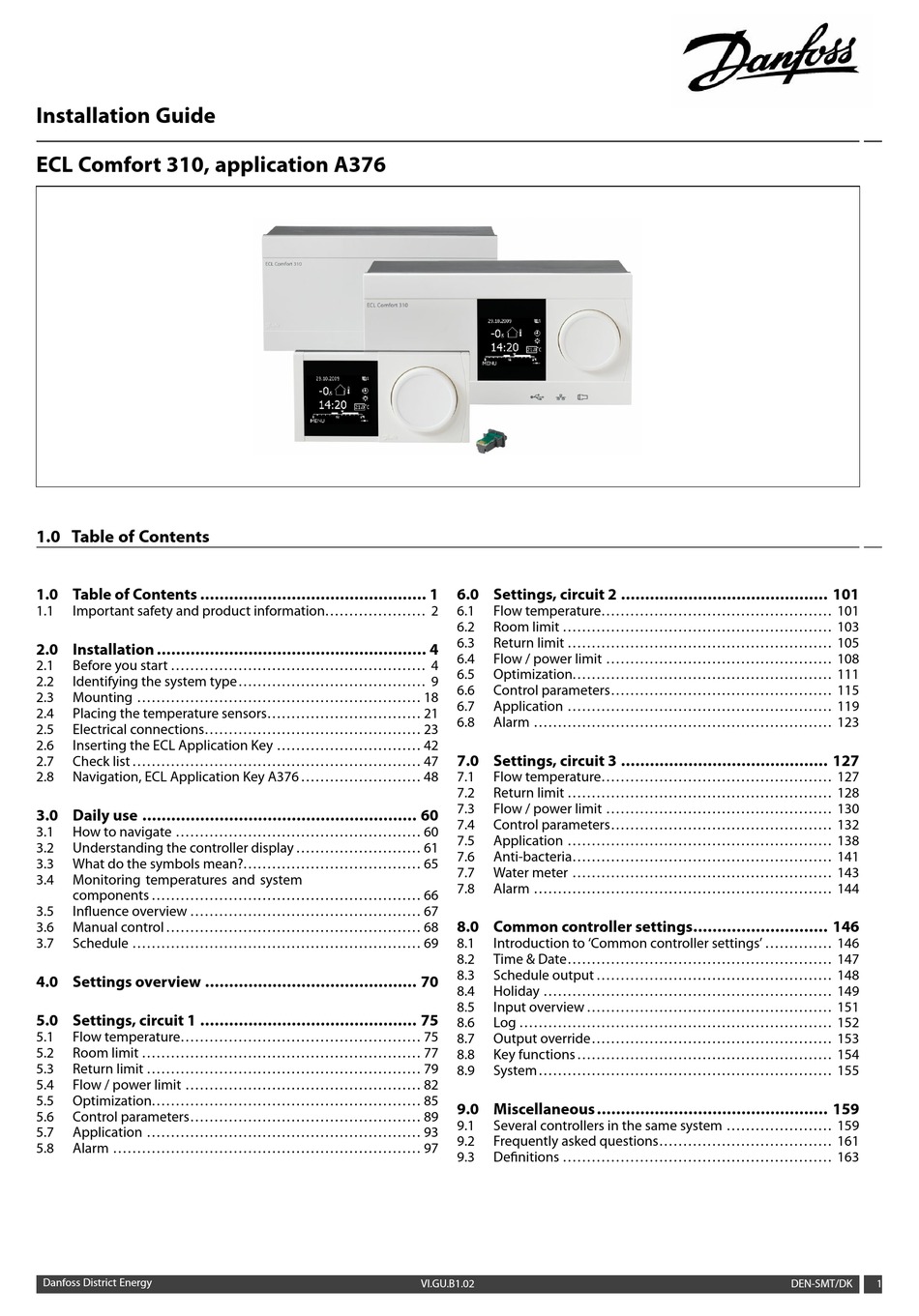 Ecl comfort 310 схема подключения