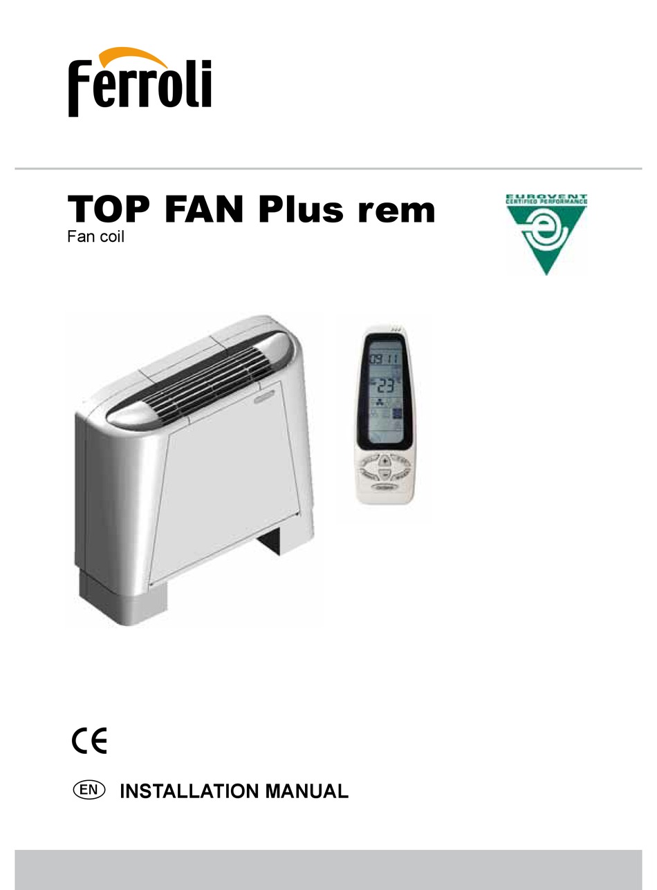 ferroli-top-fan-plus-rem-installation-manual-pdf-download-manualslib