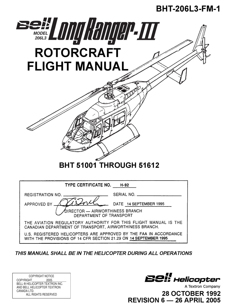 bell airblaster 350 manual