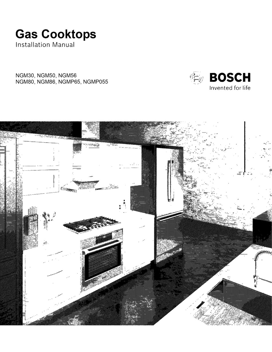 BOSCH NGM30 INSTALLATION MANUAL Pdf Download ManualsLib