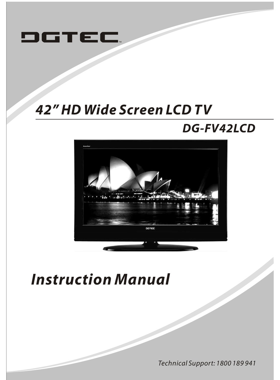 DGTEC DGFV42LCD INSTRUCTION MANUAL Pdf Download ManualsLib