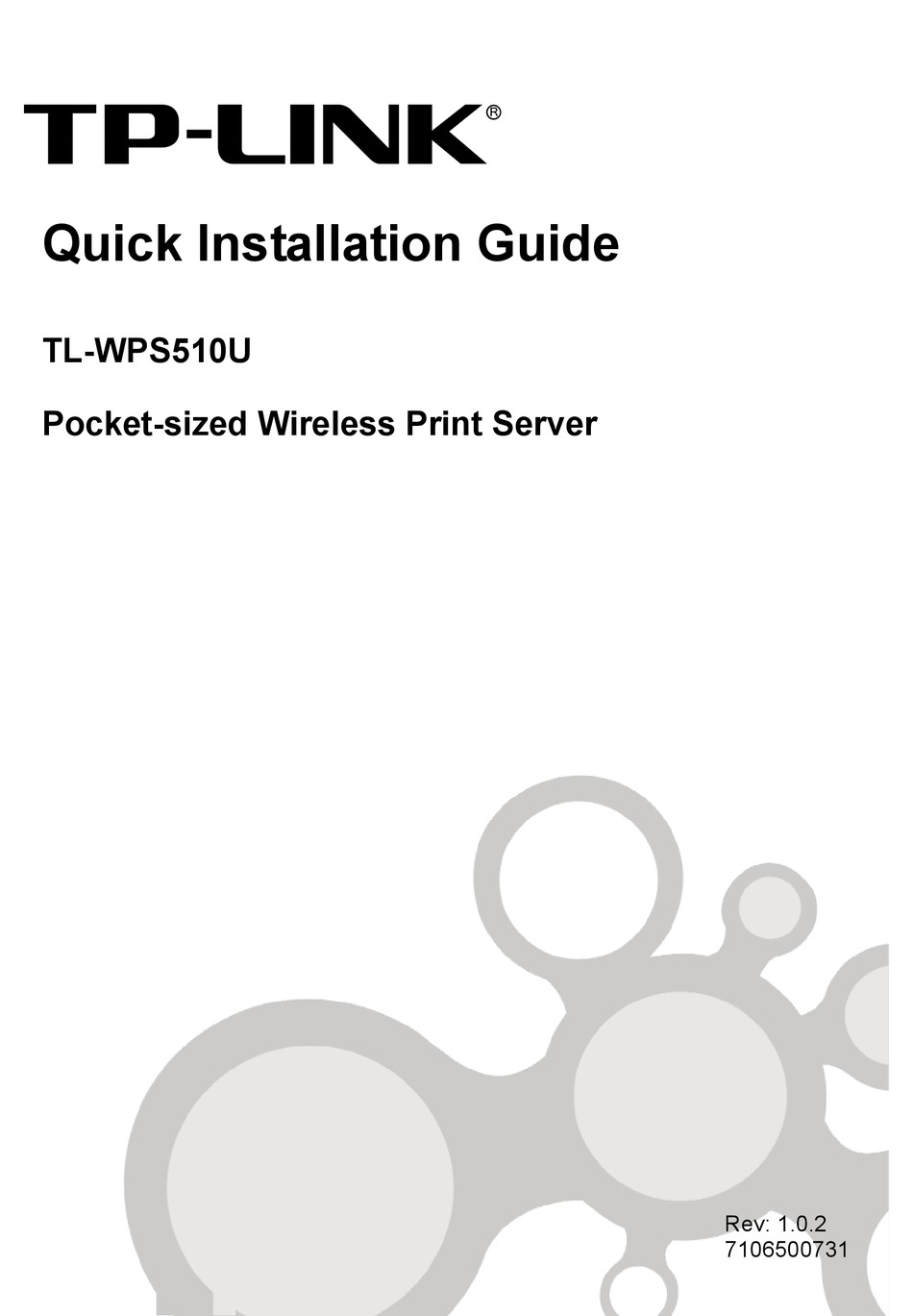TPLINK TLWPS510U QUICK INSTALLATION MANUAL Pdf Download ManualsLib