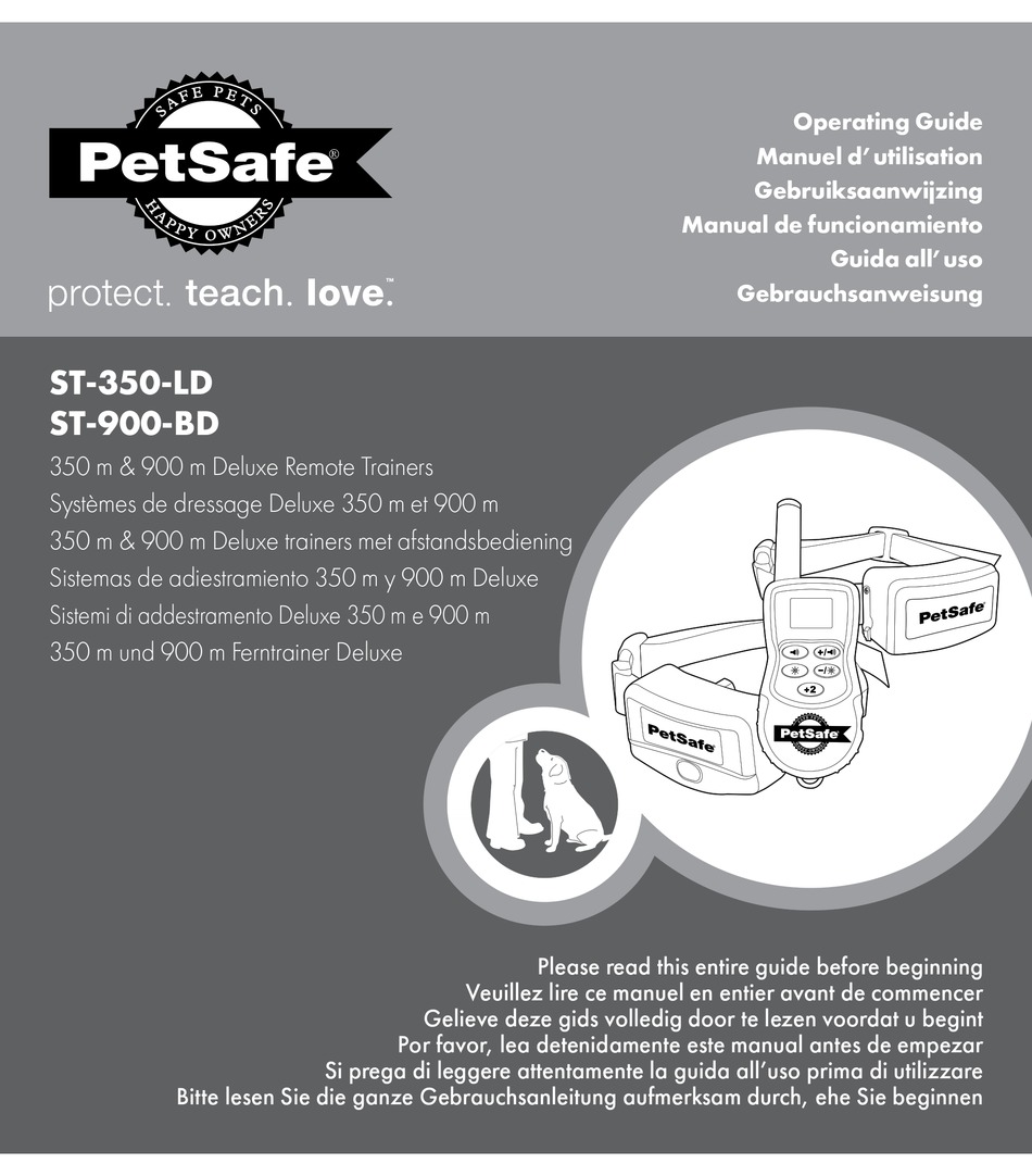 PETSAFE ST350LD OPERATING MANUAL Pdf Download ManualsLib