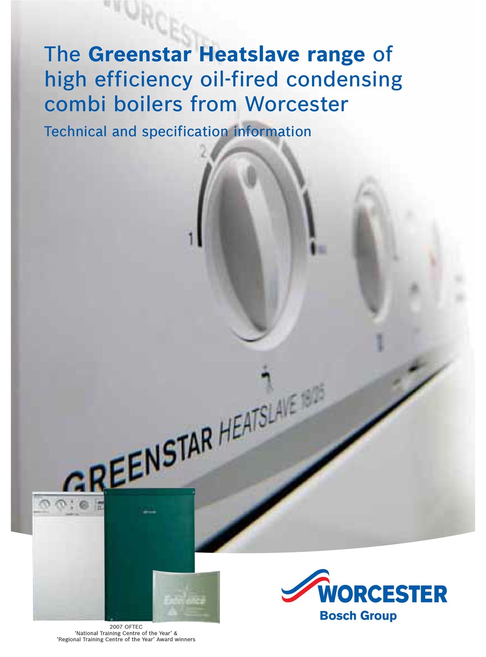 WORCESTER GREENSTAR HEATSLAVE 12/18 TECHNICAL INFORMATION Pdf Download