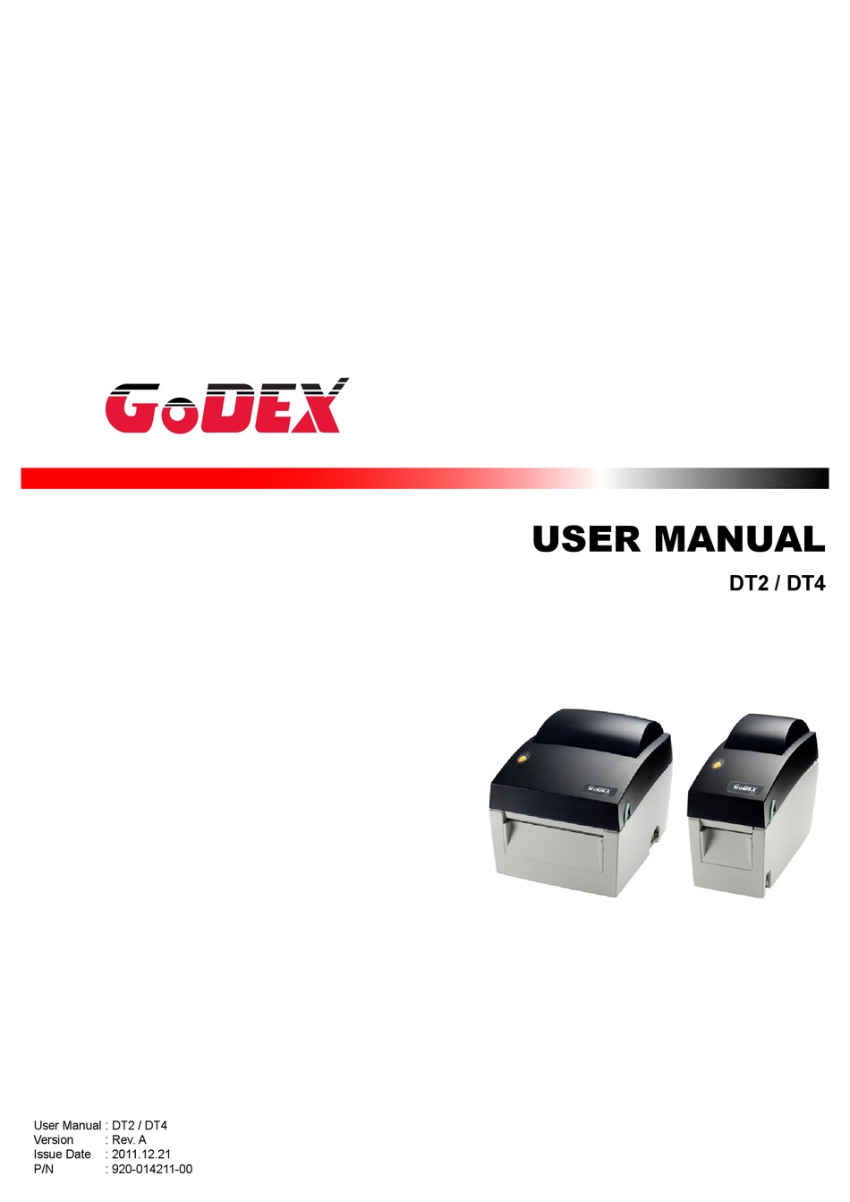 godex dt2 printer