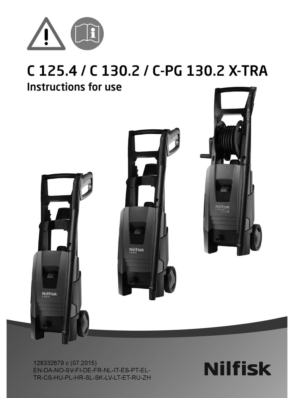 NILFISKADVANCE C 125.4 INSTRUCTIONS FOR USE MANUAL Pdf Download