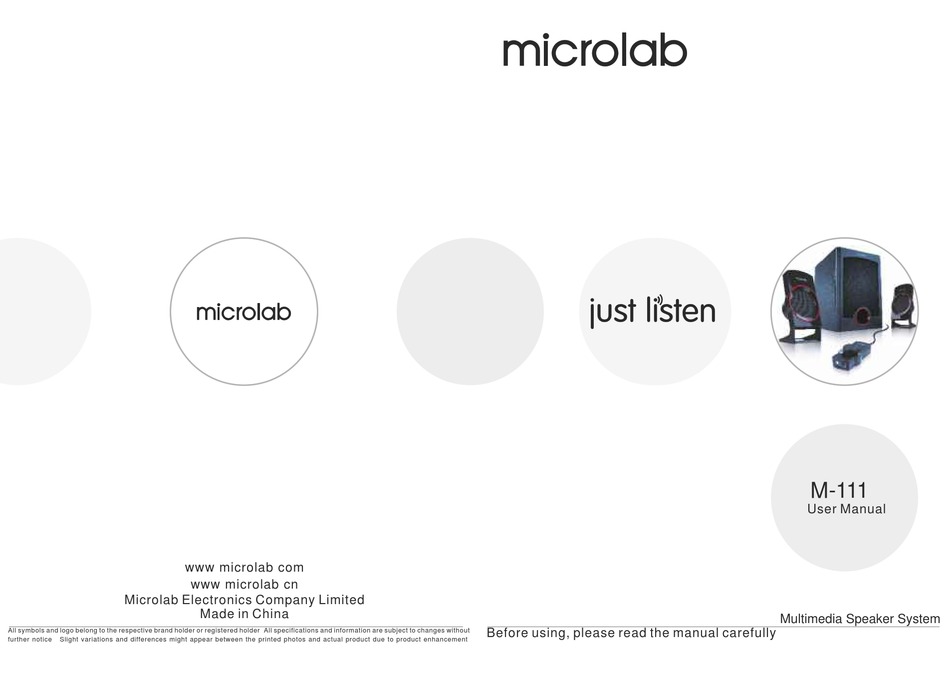 microlab m111
