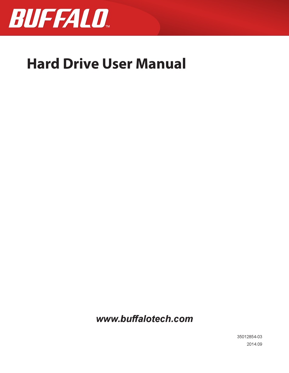 crush Bungalow bundt BUFFALO HD-GDU3 USER MANUAL Pdf Download | ManualsLib