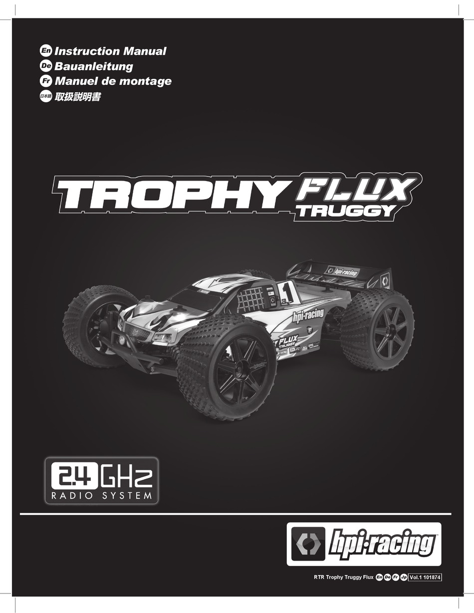 HPI Trophy Flux Truggy Brushles Système Régulateur 101712/Moteur 101713-Neuf 