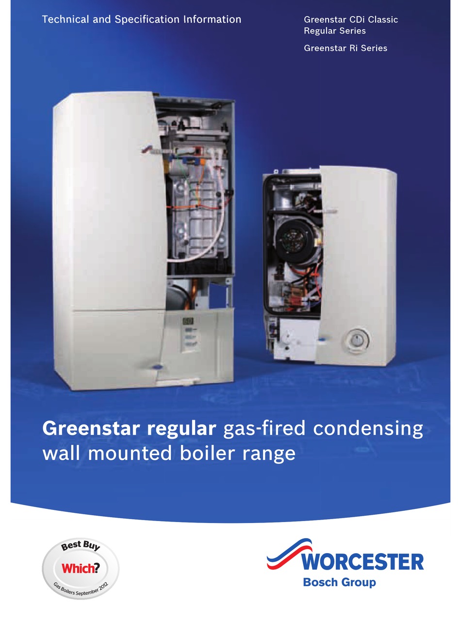 WORCESTER GREENSTAR 12RI TECHNICAL INFORMATION Pdf Download ManualsLib