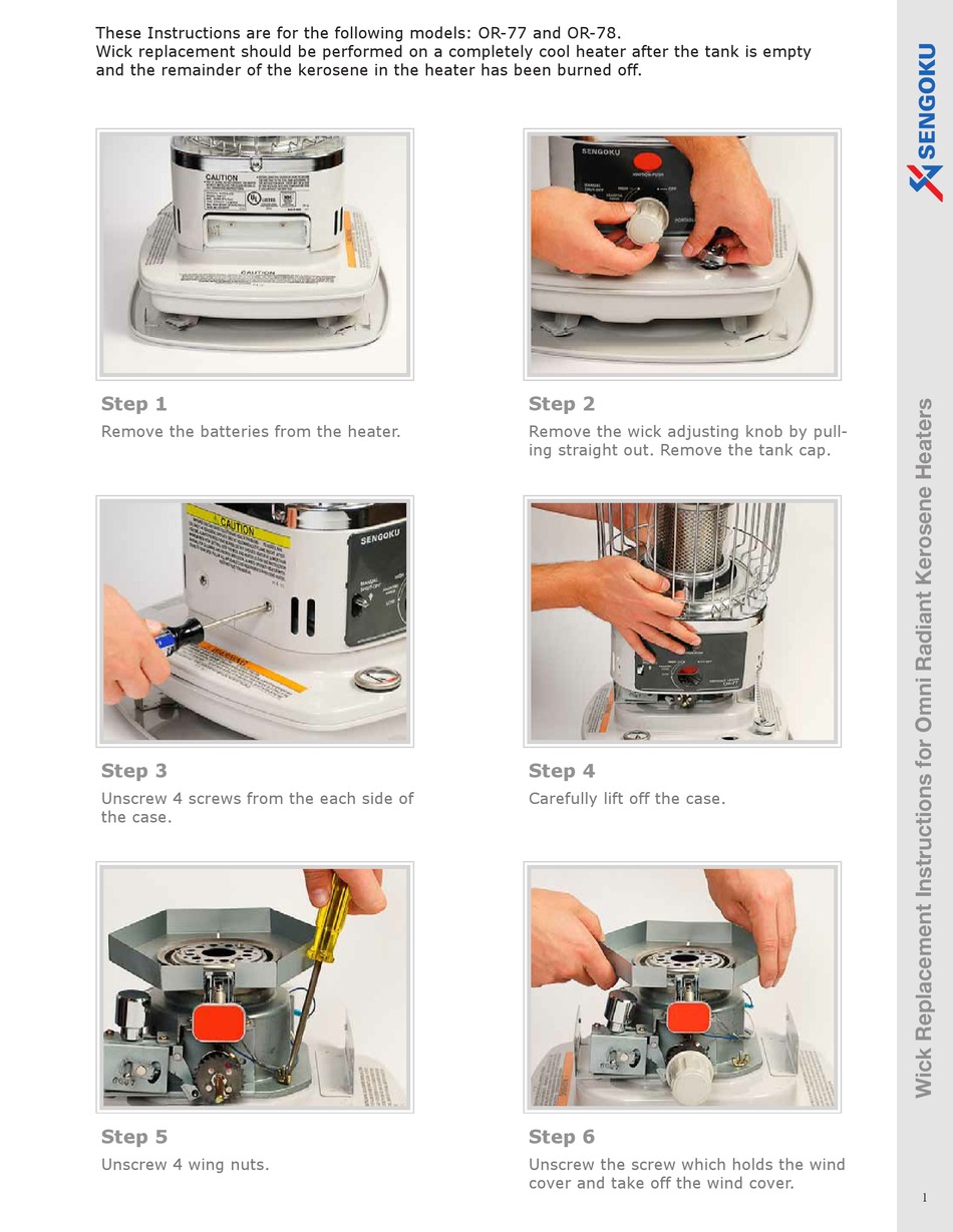 SENGOKU OR77 REPLACEMENT INSTRUCTIONS Pdf Download ManualsLib