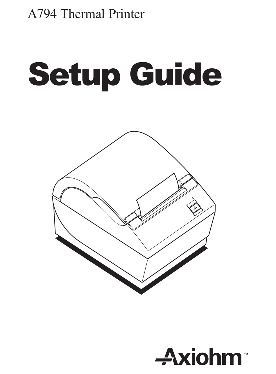axiohm printer