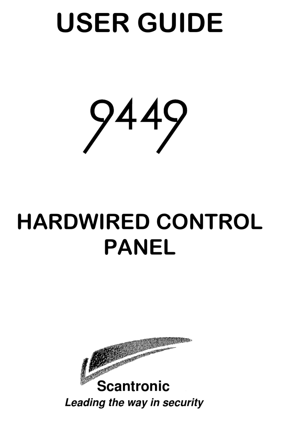 SCANTRONIC 9449 USER MANUAL Pdf Download ManualsLib