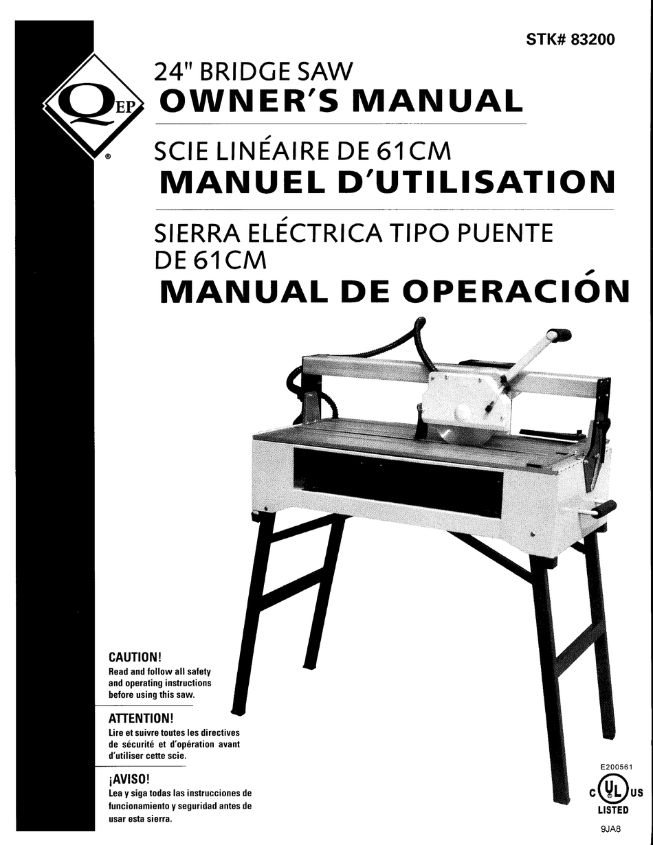 Qep 0 Owner S Manual Pdf Download Manualslib