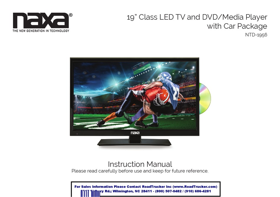 NAXA NTD1956 INSTRUCTION MANUAL Pdf Download ManualsLib
