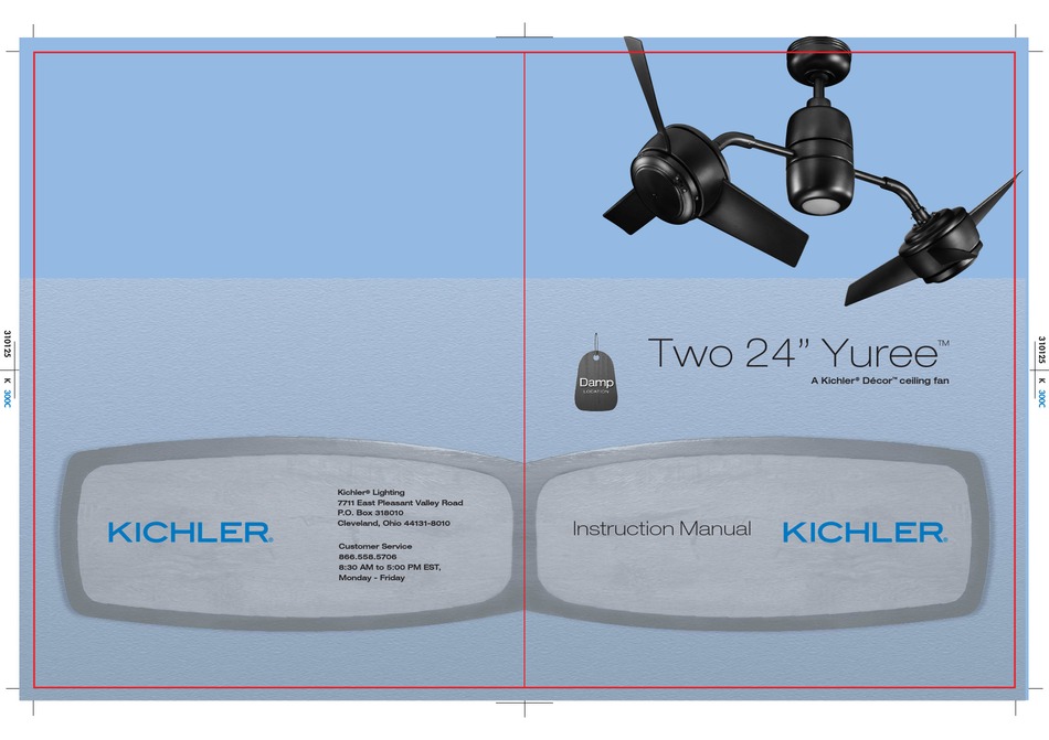 KICHLER LIGHTING 310125 INSTRUCTION MANUAL Pdf Download ManualsLib
