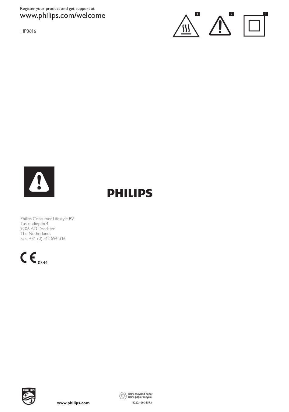 Ampere Usually Applicable PHILIPS HP3616 INSTRUCTION MANUAL Pdf Download | ManualsLib