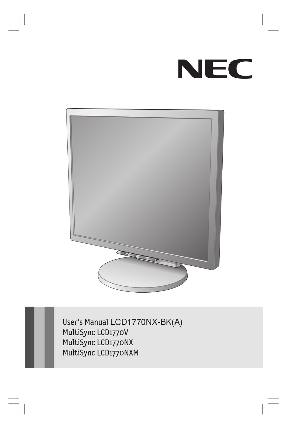 nec lcd1770gx