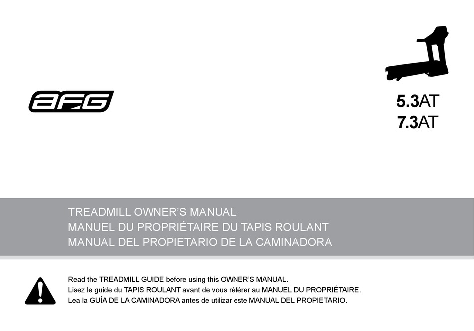 AFG 5.3AT OWNER'S MANUAL Pdf Download | ManualsLib