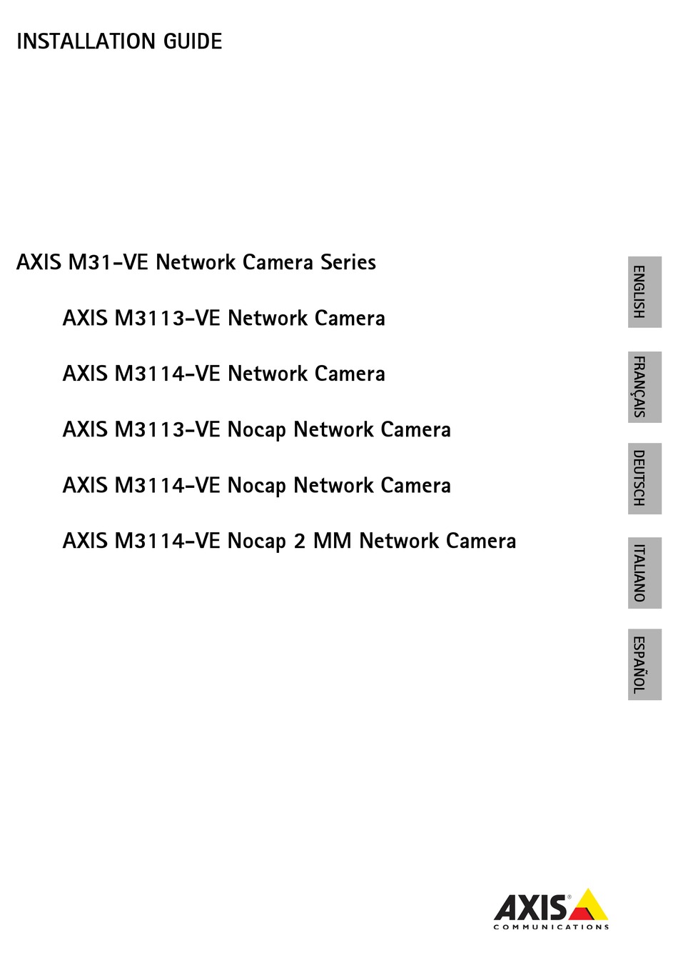 Axis m3114 best sale