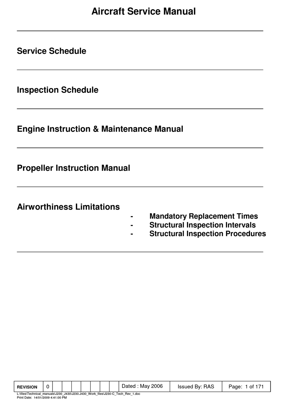 JABIRU J230C SERVICE MANUAL Pdf Download ManualsLib