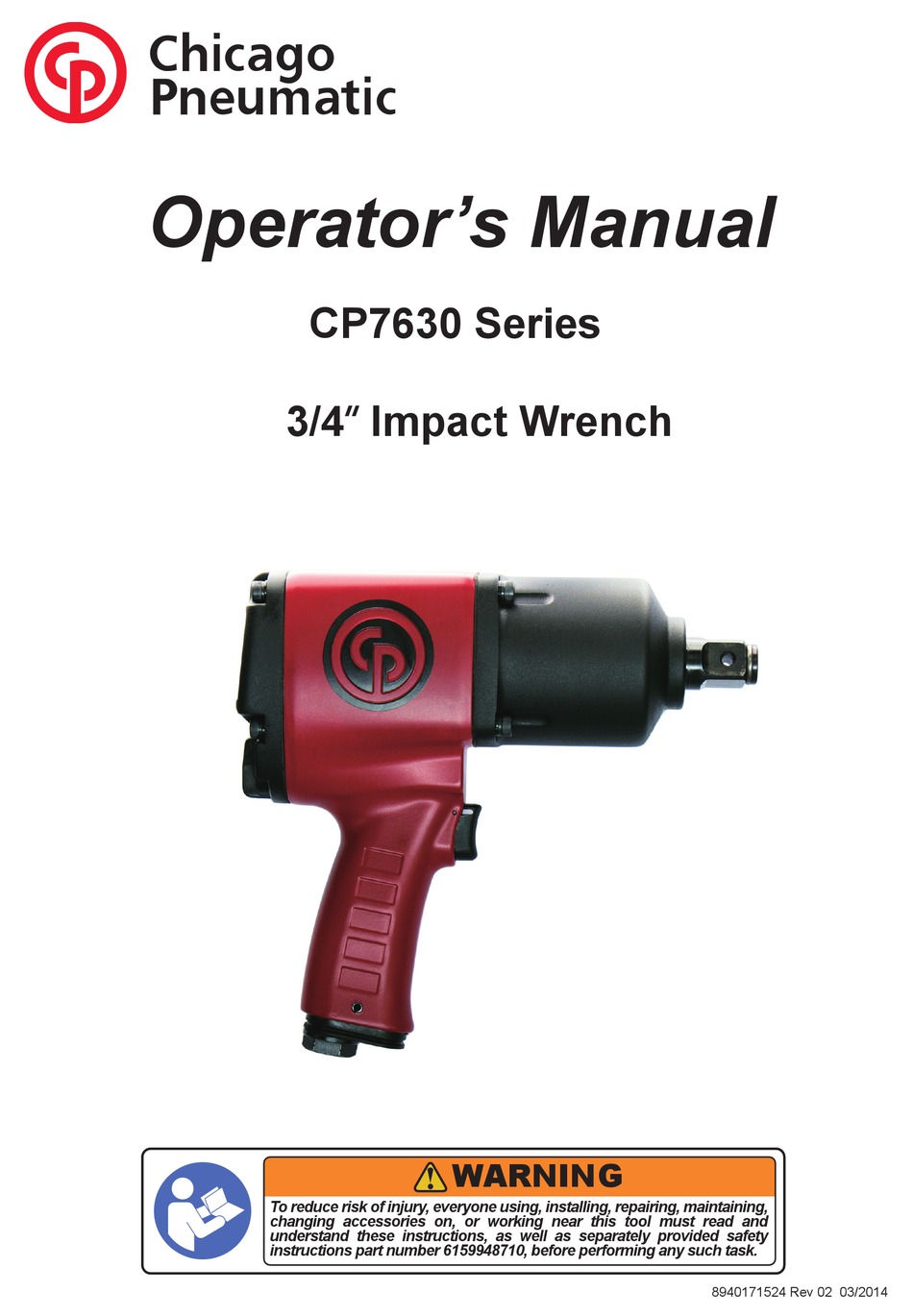 CHICAGO CONTROLS THERMOSTATS CP7630 OPERATOR