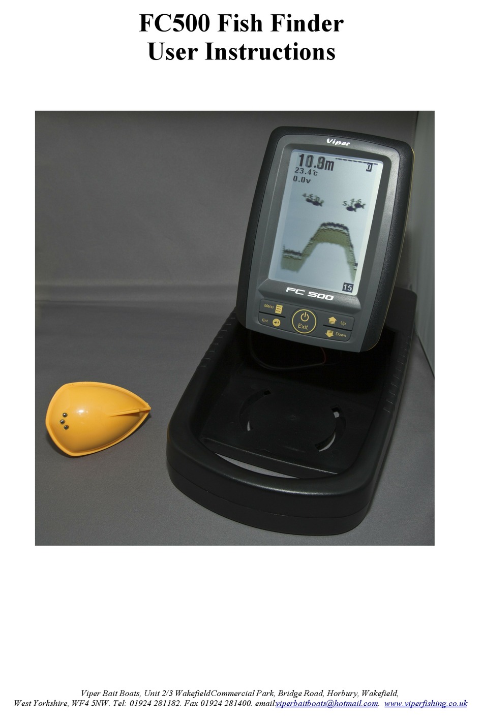 VIPER FC500 USER INSTRUCTIONS Pdf 