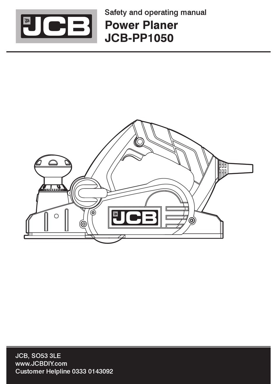 Jcb on sale electric planer